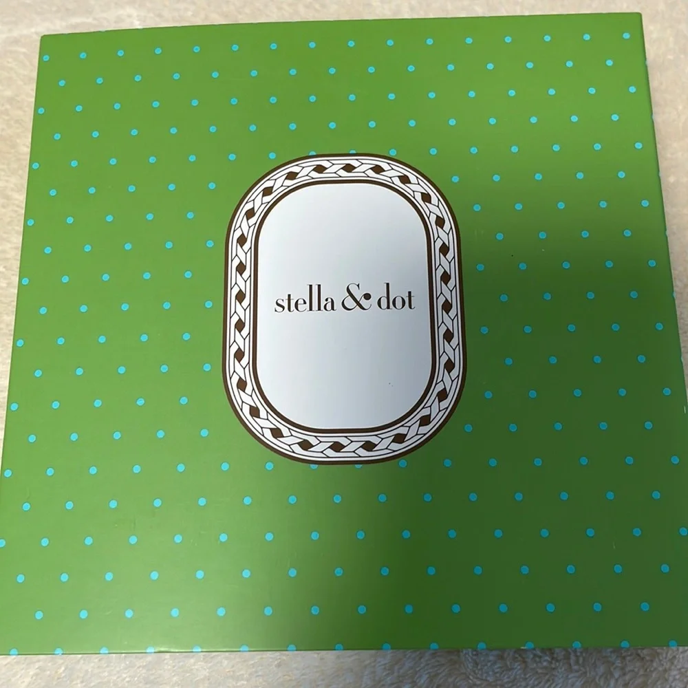 Stella & Dot Bronze/Rose Gold Bora Fringe Hand Braided Statement Necklace 17”+ - Picture 6 of 8